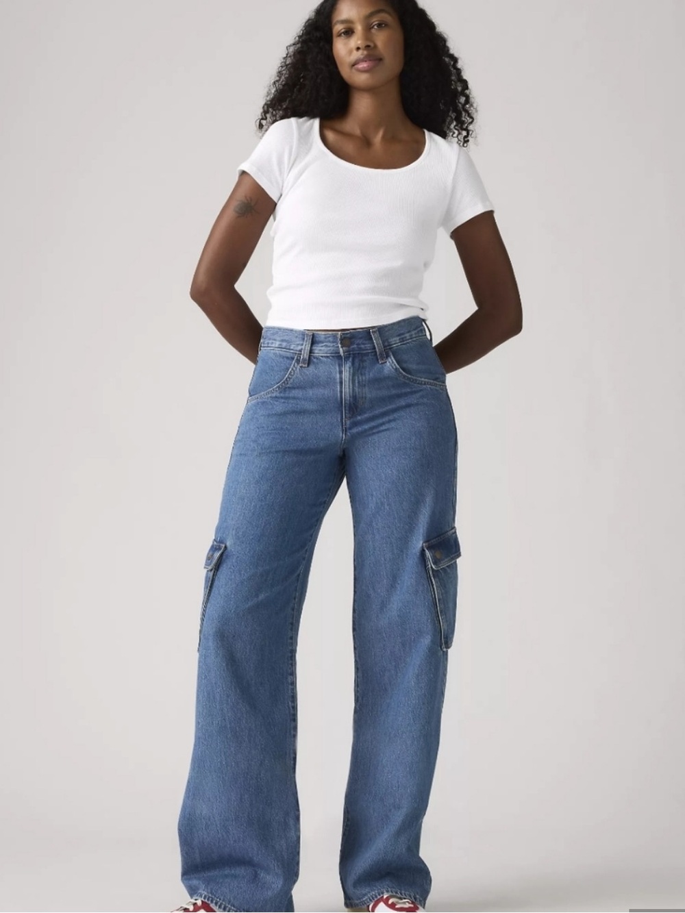 Levi's Superlow Loose Cargo Women's Jeans